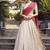 Off-white Onam Style Jacquard Zari Weaving Lehenga Choli