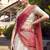 Off-white Onam Style Jacquard Zari Weaving Lehenga Choli