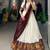 Off-white Onam Style Kalyani Cotton Lehenga Choli