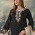 BLACK JIMMY CHOO EMBROIDERY  PARTY WEAR SALWAR SUIT