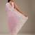 Pink thread sequin work Faux Georgette Saree