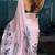 Pink SOFT FABRIC SAREE WITH BLOUSE SET