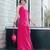 Pink One Shoulder Women Kurta Set Laheriya Print Kurta Set