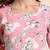 Aayumi pink floral printed fit and flare maxi dress