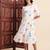 Aayumi new floral printed flared maxi dress
