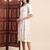Aayumi new off white floral printed flared maxi dress
