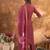 gajari Designer Straight Kurti Pant Dupatta Set With Embroidery And Hand Work