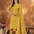 Musterd Designer Straight Kurti Pant Dupatta Set With Embroidery And Hand Work