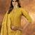 Musterd Designer Straight Kurti Pant Dupatta Set With Embroidery And Hand Work