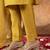 Musterd Designer Straight Kurti Pant Dupatta Set With Embroidery And Hand Work