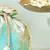 Blue silk potli bag