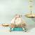 White silk potli bag
