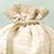 White silk potli bag