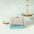 Multicolor silk clutch