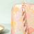 Multicolor silk clutch