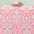 Multicolor silk clutch