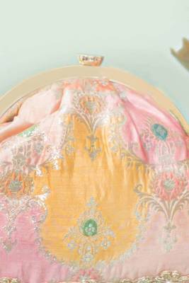 Multicolor silk potli bag 5