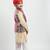 Multicolor printed cotton nehru jacket set