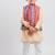 Multicolor printed cotton nehru jacket set