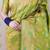 mehendi green banarasi jaal silk blend gold zari meenakari woven saree