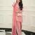 Pink Colour Embroidered SILK Party Wear SALWAR SUIT SET