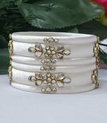Handmade silk thread bangle partywear and fashionable  for girls and women