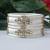Handmade silk thread bangle partywear and fashionable  for girls and women