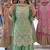 GREEN PISTA NATURAL CREP Embroidery Work PARTY WEAR SUIT SET 