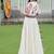 White Roman Silk With Gamathi Work Navratri Lehenga Choli