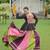 Multi rayon Silk Gamathi Work Navratri lehenga Choli