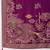 wine silk blend woven saree with unstitched blouse