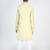 Green embroidered cotton kurta pyjama