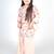 Pink printed cotton sharara set