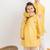 Yellow plain cotton kurta set