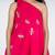 Pink embroidered cotton kurta set