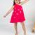 Pink embroidered cotton kurta set