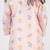Pink printed cotton co ord set