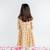 Yellow printed cotton kurta set