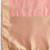 peach soft silk blend zari woven saree with unstitched blouse