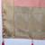 peach linen blend zari woven saree with unstitched blouse