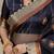 navy blue linen zari woven saree with unstitched blouse