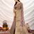 mauve tissue zari woven saree with unstitched blouse