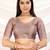 mauve tissue zari woven saree with unstitched blouse