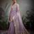 lavender tissue zari woven saree with unstitched blouse