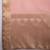 peach tissue zari woven saree with unstitched blouse