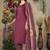 Cherish  Designer Straight Kurti Pant Dupatta Set With Embroidery And Hand Work