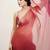 Ombre satin saree with beads work and stylish blouse piece