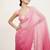Pink sequin chiffon festival saree with designer blouse