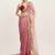 Pink sequin tissue saree party wear collection with blouse