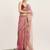 Pink sequin tissue saree party wear collection with blouse